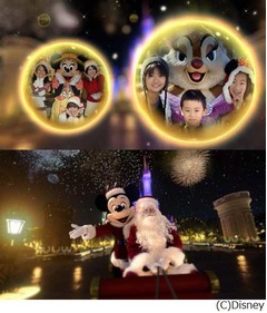 2日間限定TDRのクリスマスCM、5万枚超のゲスト写真から20枚厳選。