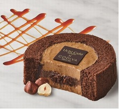“ローソン×GODIVA”新たなロールケーキ