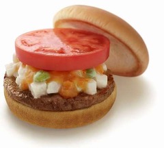 モスが限定「塩糀バーガー雅」、「スッキリ!!」コラボの2012年版。