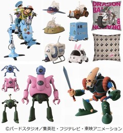 ドラゴンボール“メカ”立体化、一番くじ「セレクトマシーンズ」。