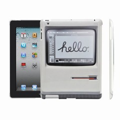 iPadがレトロな初代マックに、世界で愛された名機をカバーで再現。