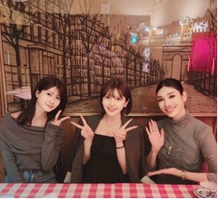 アンミカ、スーパー前向き宇野実彩子&めるると“朗らか女子会”ショット