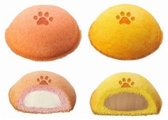 “小犬と小ねこ”がケーキに、銀座コージーコーナーの人気キャラクター。