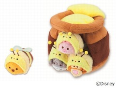 ハチコスのハチプーTSUM TSUM、8月3日“はちみつの日”にあわせ登場。