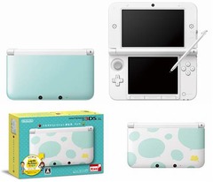 3DS LLに「ミント×ホワイト」、トモコレ新作同梱の特別仕様ver.も。