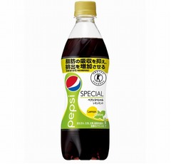 特保のペプシにレモンミント味、夏にぴったりな初のフレーバー展開品。