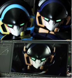 プラモが“現実世界”でバトル、「ダンボール戦機W」発の特撮映像。