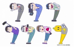 おそ松さんとナナナがコラボ、“居候”と“ニート”の共通点から実現。