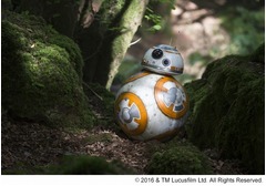 ドロイド“BB-8”緊急来日決定、初期デザイン初公開の特別映像も解禁。