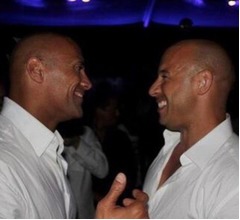 ヴィン・ディーゼル、「ワイルド・スピード」で“長年の確執”あったロック様を称賛