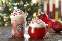 スタバがアップルの新ドリンク、ホリデーシーズンの期間限定で登場。
