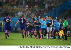 W杯の日本初戦視聴率は46.6％、瞬間最高は試合終了間際の50.8％。