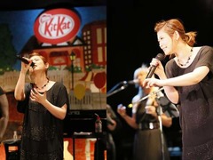 絢香が“ありがとう”3曲熱唱、フルバンドのプレミアムライブ実施。