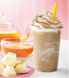 GODIVAショコリキサーに新味、爽やかホワイトチョコ×ピーチティー。