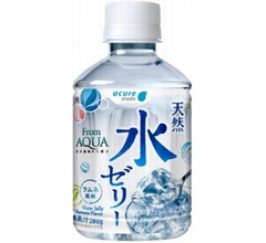 エキナカ自販機で買える「天然水ゼリー」緊急増産へ