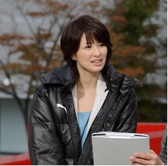 吉瀬美智子が出産後初CM撮影、2013年は「女性として充実した1年」。