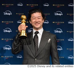 “ゴールデングローブ賞受賞”浅野忠信が凱旋会見、妻・中田クルミのサポートにも感謝