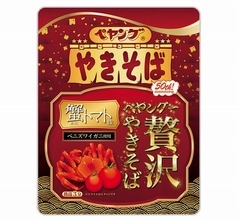 ペヤングやきそばの最高峰「ペヤング一贅沢やきそば 蟹トマト味」お値段は…