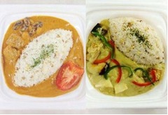 ファミマに“無印良品カレー”、バターチキン&グリーンカレーを弁当で。