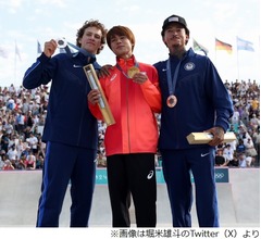 パリ五輪・スケボー金の堀米雄斗「2連覇できて本当に嬉しい。今でも信じられない」