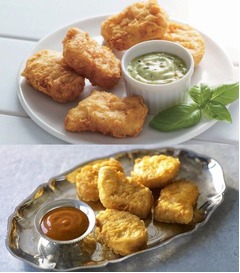 マックナゲットに新ソース2種、「バジルマヨ」と「レッドカレー」。