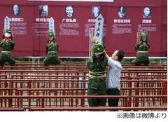 “日本兵”を殴るイベントに列、観光地での企画に中国内から批判も。