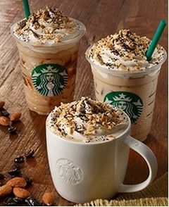 スタバが香ばしい秋のドリンク、ローストアーモンドのラテ&フラペ。