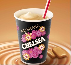 マックが初コラボ“飲むチェルシー”