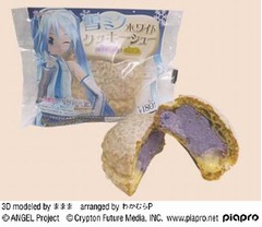 雪ミクの白いシュークリーム、ファミマがコラボスイーツを発売へ。