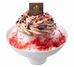 まるでケーキのような“ゴディバのかき氷”、贅沢なスイーツ感覚で味わえる