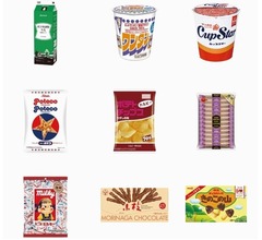 ローソン創業50周年記念“復刻版パッケージ商品”9品、約50年前のデザイン再現