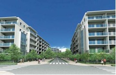 「阿佐ヶ谷住宅」の再開発進む、平成28年内の建物竣工を目指す。