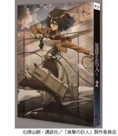 「進撃の巨人」DVD＆BD同時2冠、テレビアニメでは5年ぶり史上2組目。