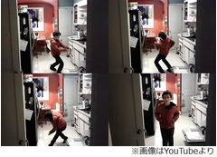 “1人でMJ”隠し撮りされ大テレ、キッチンで踊る9歳少年の動画が話題に。