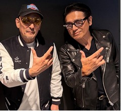高橋克典、CRAZY KEN BAND・横山剣と“渋すぎる2ショット”披露