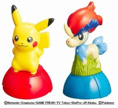 「ポケモン」のハッピーセット、おもちゃはユニークな機能の15種類。