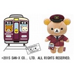 「リラックマ×阪急電車」展開、大手民鉄とのコラボは初めて。
