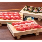 “本まぐろの握り”食べ放題、シャリ抜きも対応