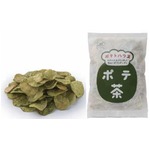 上品な渋みの“緑茶味”ポテチ、高級茶葉を粉末加工して混ぜ合わせる。