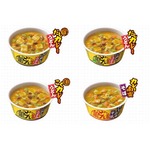 「どん兵衛」カレーメニュー4品、カレーつゆの“うまみ”がアップ。