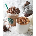 スタバが冬季限定“飲むチョコレートデザート”、ホット＆フラペで。