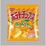 ポテチみかん味が“現役復帰”、もも味＆バナナ味の発売で再注目。