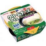 kiriチーズアイスの下に“隠れ宇治抹茶”