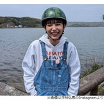 井桁弘恵、“仮面ライダーバルキリー”アピールで電動バイクの充電お願い