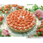 桃の薫りがするイチゴのタルト、キルフェボンが銀座店で先行販売。