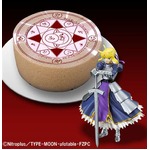 「Fate/Zero」の魔法陣ケーキ、フィギュアやエクスカリバーが付属。