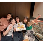 “滝沢カレン誕生日会”滝沢・アンミカ・朝日奈央・フワちゃんの豪華4ショット