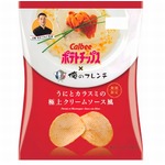 カラスミパウダー使用のポテチ、カルビー×俺の株式会社の第3弾。
