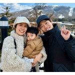 1歳息子の“顔出し”決断、おばたのお兄さん＆山崎夕貴アナと「どちらに似てますかね」