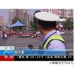 交通安全TV取材の背後で事故、警察が運転マナー語った皮肉なタイミング。